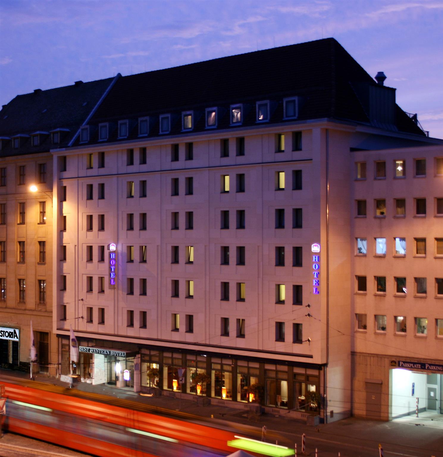 เบสต์ เวสเทิร์น โฮเทล ไลพ์ซิช ซิตี้เซ็นตอร์ Hotel ไลป์ซิก ภายนอก รูปภาพ